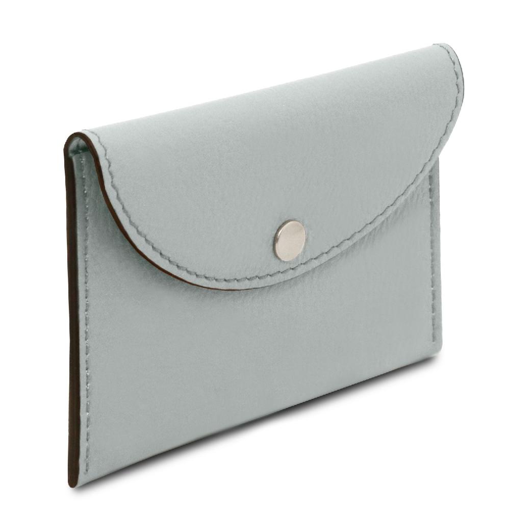 Tuscany Leather Porta Biglietti da Visita / Carte di Credito in Pelle Consegna Veloce