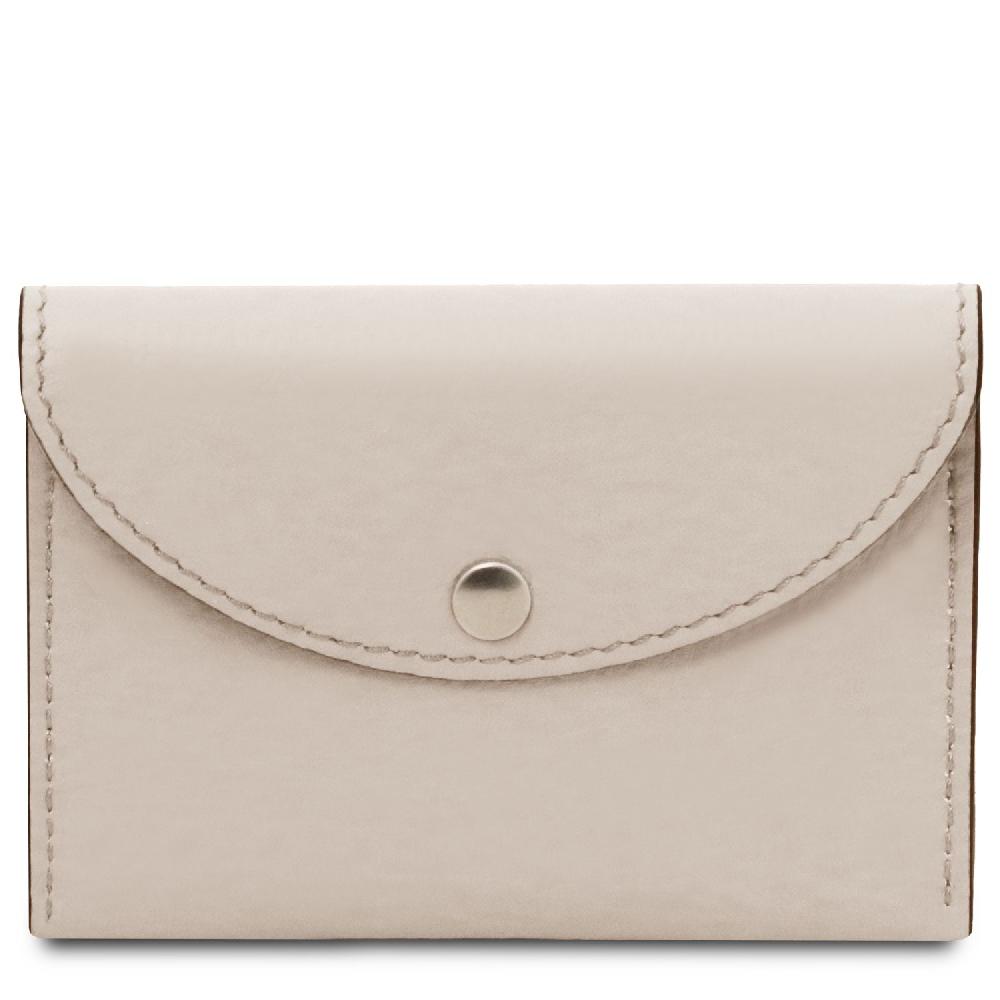 Tuscany Leather Porta Biglietti da Visita / Carte di Credito in Pelle Promozione Limitata