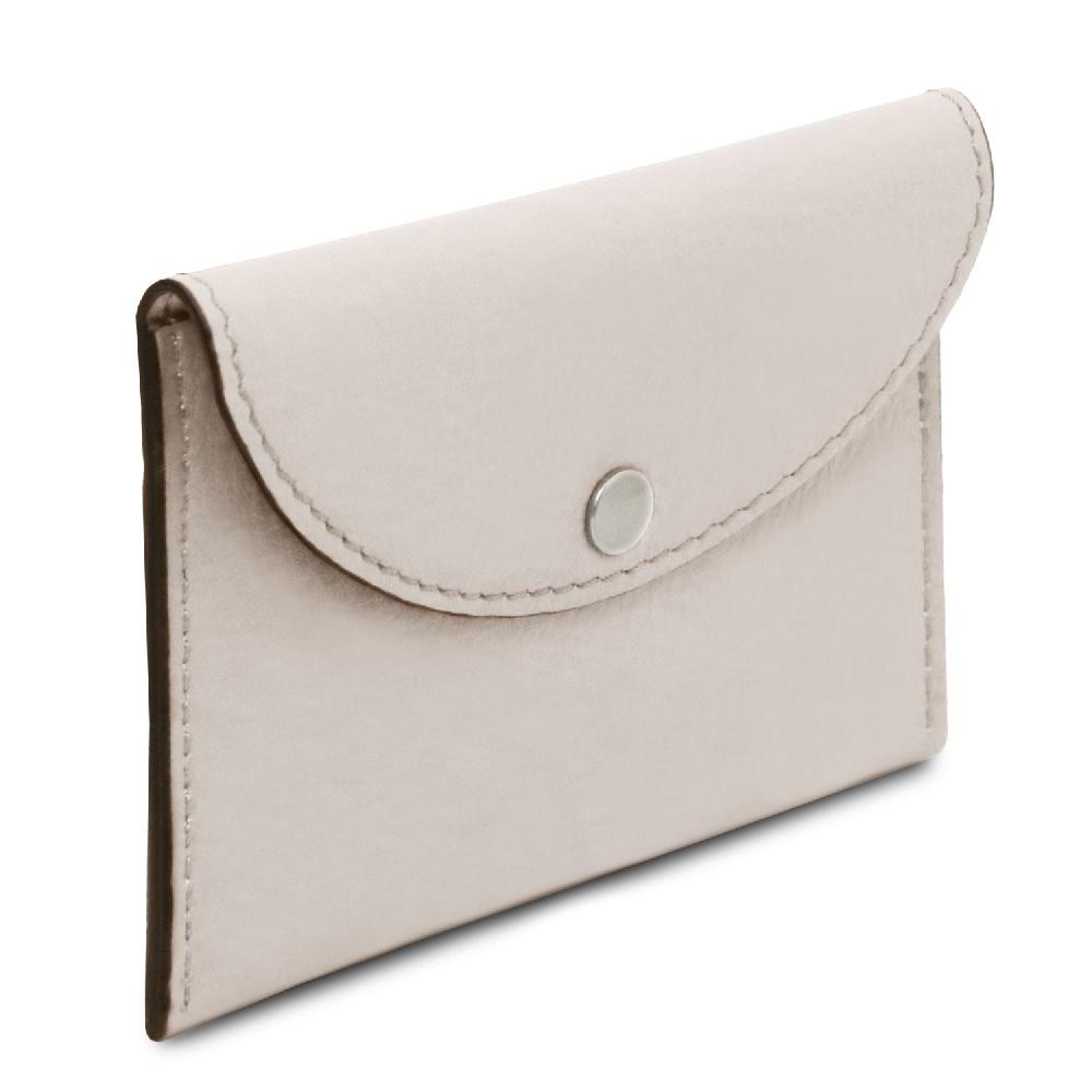 Tuscany Leather Porta Biglietti da Visita / Carte di Credito in Pelle Promozione Limitata