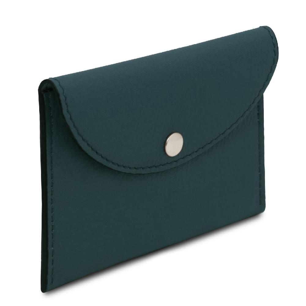 Tuscany Leather Porta Biglietti da Visita / Carte di Credito in Pelle Shopping Online