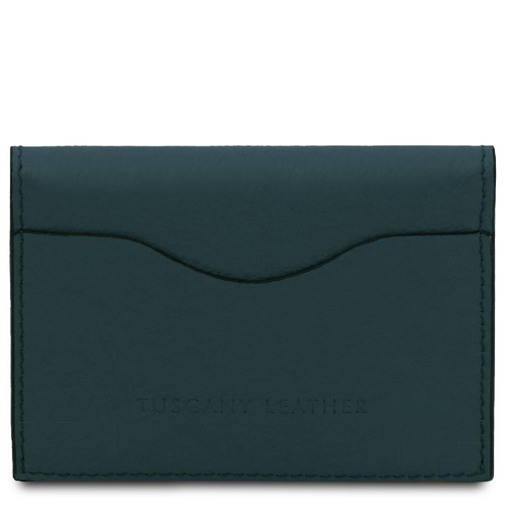 Tuscany Leather Porta Biglietti da Visita / Carte di Credito in Pelle Shopping Online