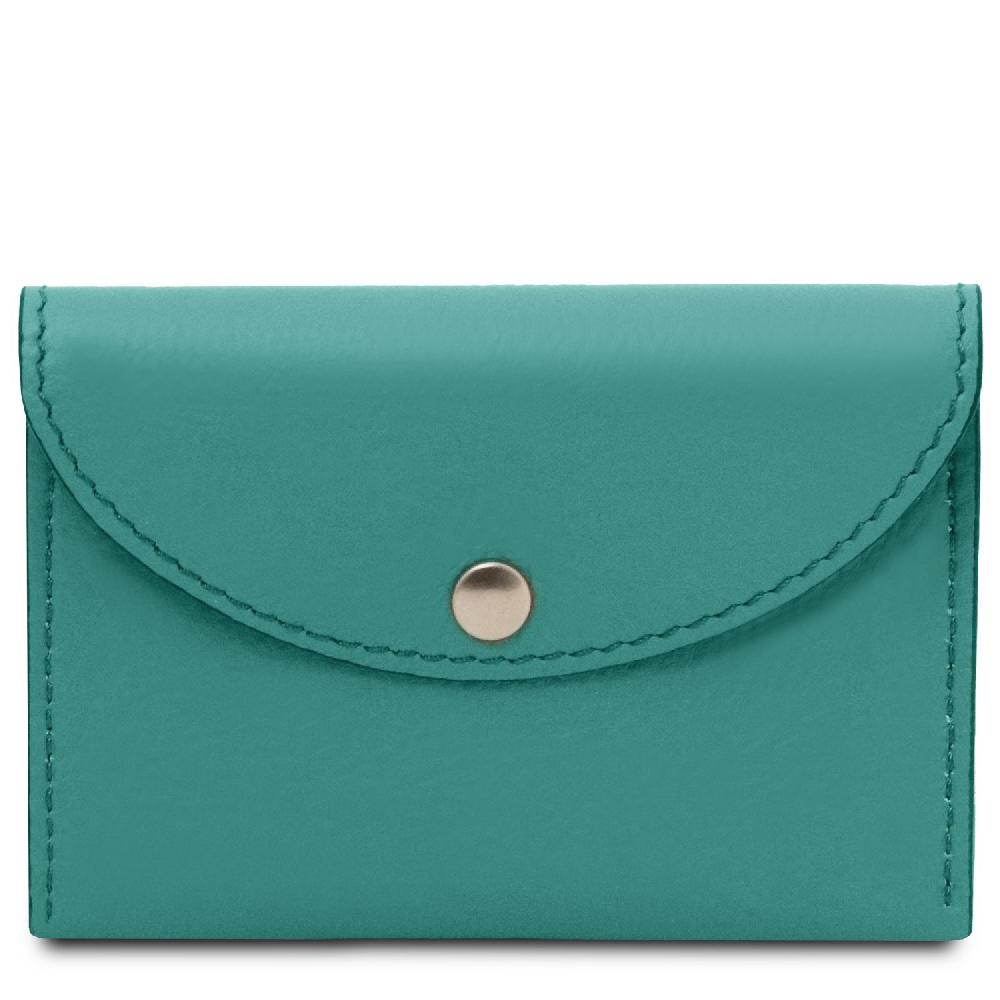 Tuscany Leather Porta Biglietti da Visita / Carte di Credito in Pelle Affare Del Giorno