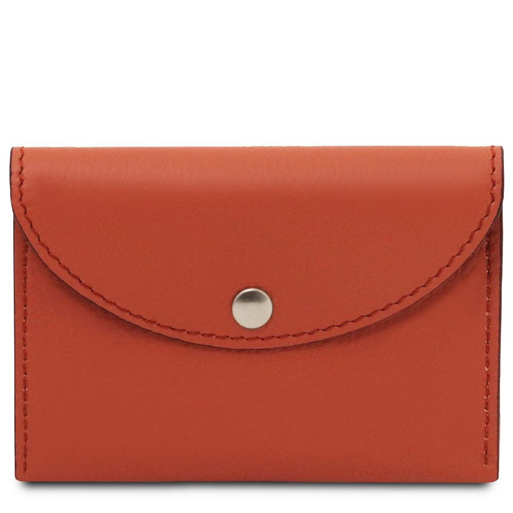 Tuscany Leather Porta Biglietti da Visita / Carte di Credito in Pelle Sottocosto