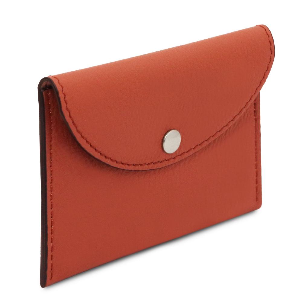 Tuscany Leather Porta Biglietti da Visita / Carte di Credito in Pelle Sottocosto