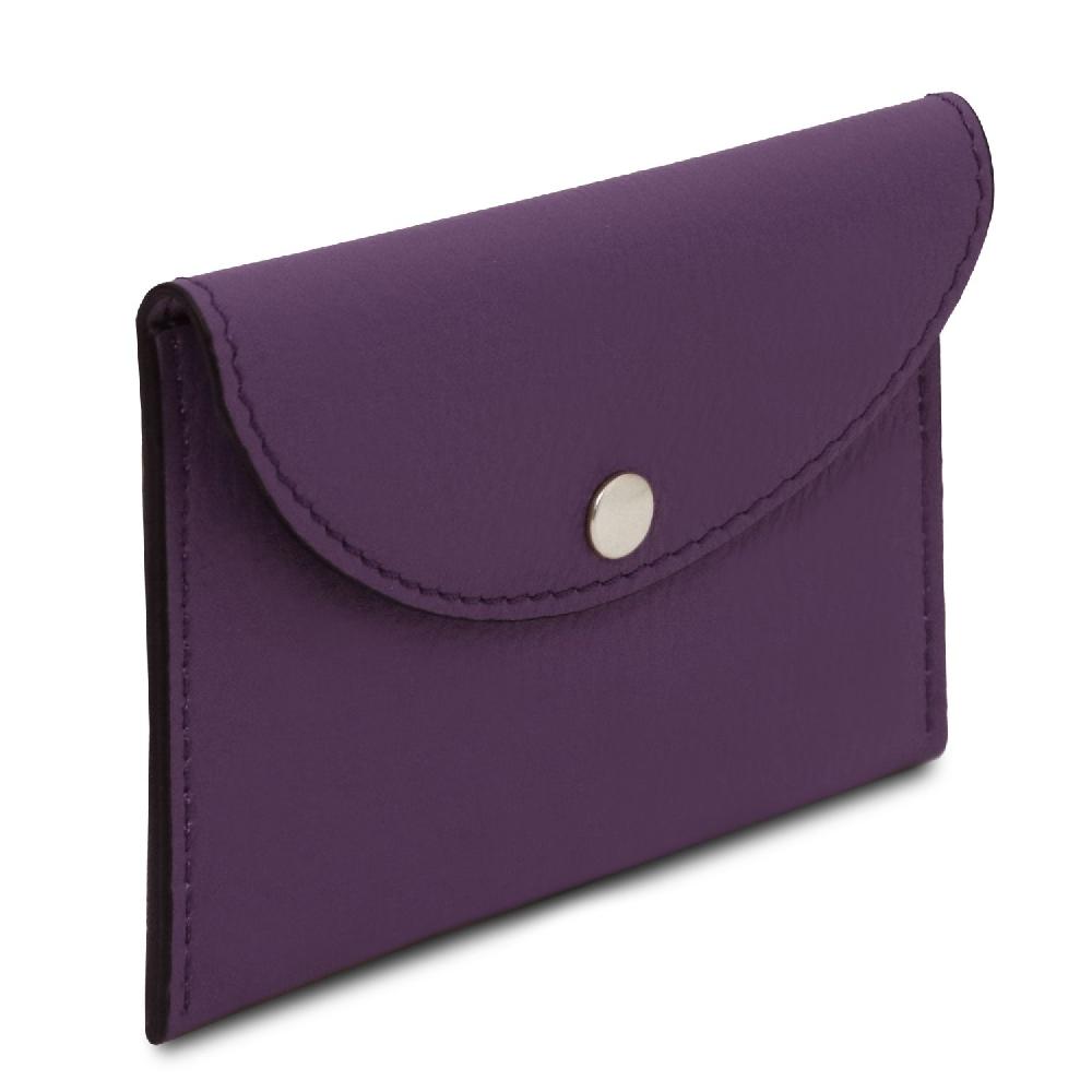Tuscany Leather Porta Biglietti da Visita / Carte di Credito in Pelle Convenienza