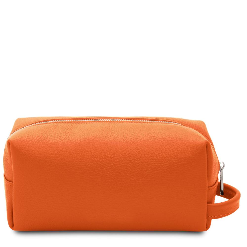 Tuscany Leather Beauty Case in Pelle Morbida Vendita Calda
