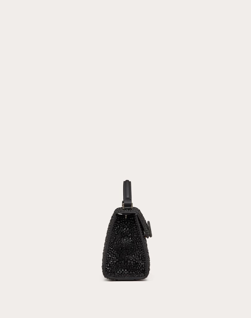 Valentino Handbags Borsa A Mano Mini Vsling Con Ricamo Sparkling per Donna in Nero | Valentino IT Acquista Ora