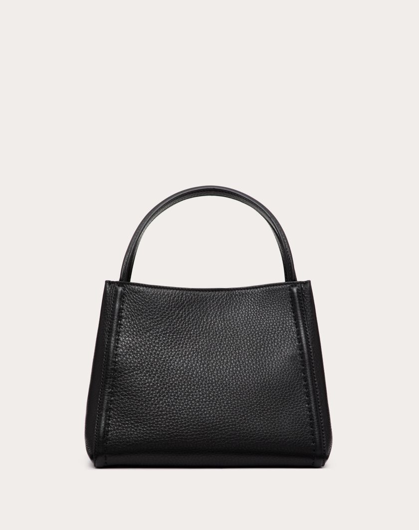 Valentino Handbags Borsa A Mano Media Valentino Garavani Alltime In Vitello Granato per Donna in Mandorla | Valentino IT Presa