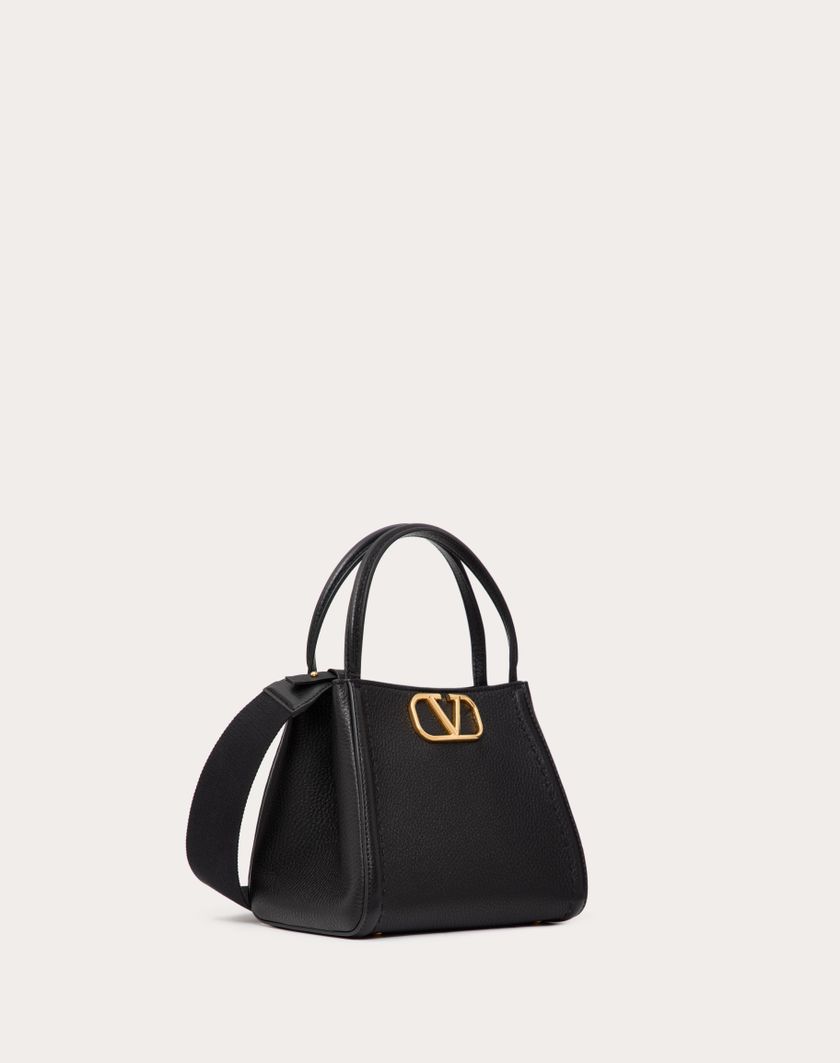 Valentino Handbags Borsa A Mano Piccola Valentino Garavani Alltime In Vitello Granato per Donna in Rose Cannelle | Valentino IT Sconto