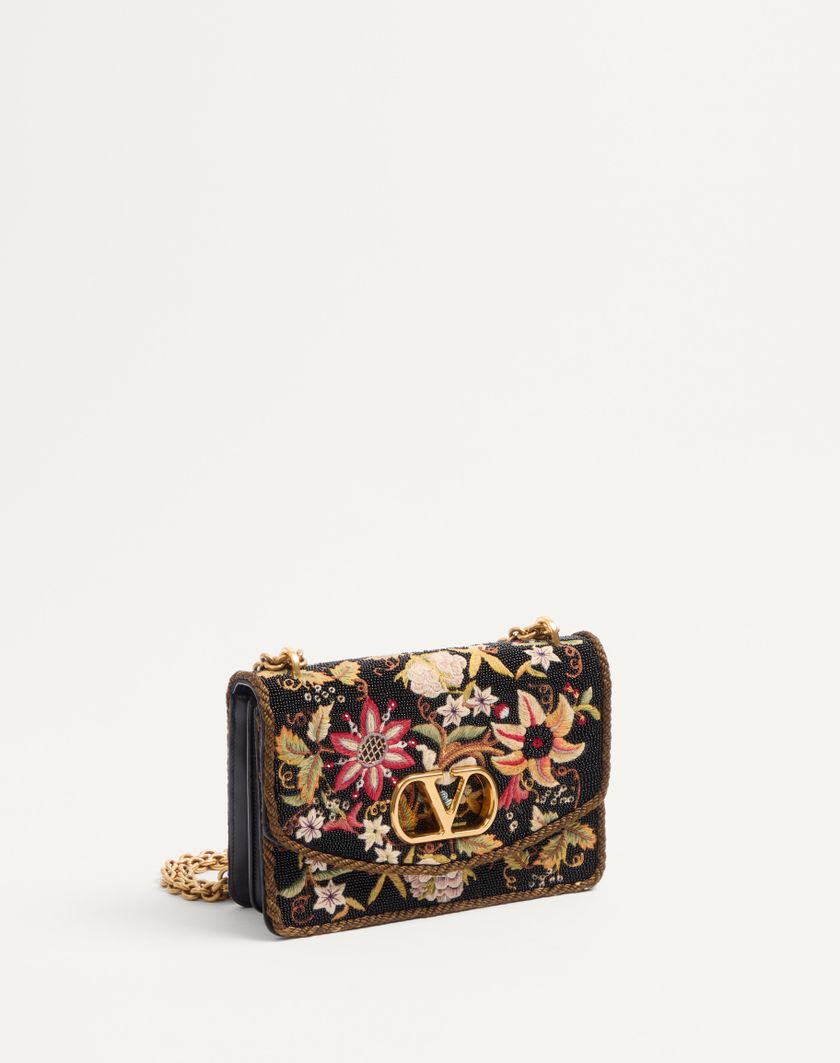Valentino Handbags Borsa A Spalla Valentino Garavani Vain Ricamata per Donna in Multicolor/nero | Valentino IT Hotsell