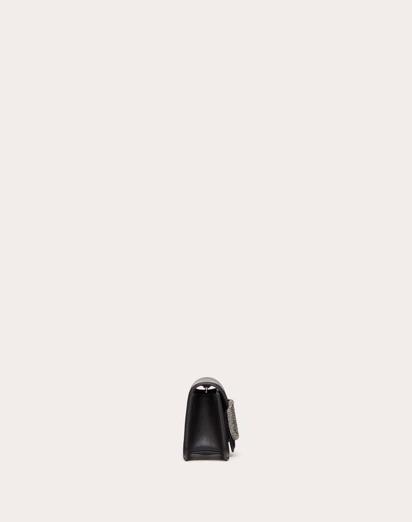 Valentino Handbags Borsa Piccola A Spalla Valentino Garavani Locò Con Logo Gioiello per Donna in Nero | Valentino IT Qualità
