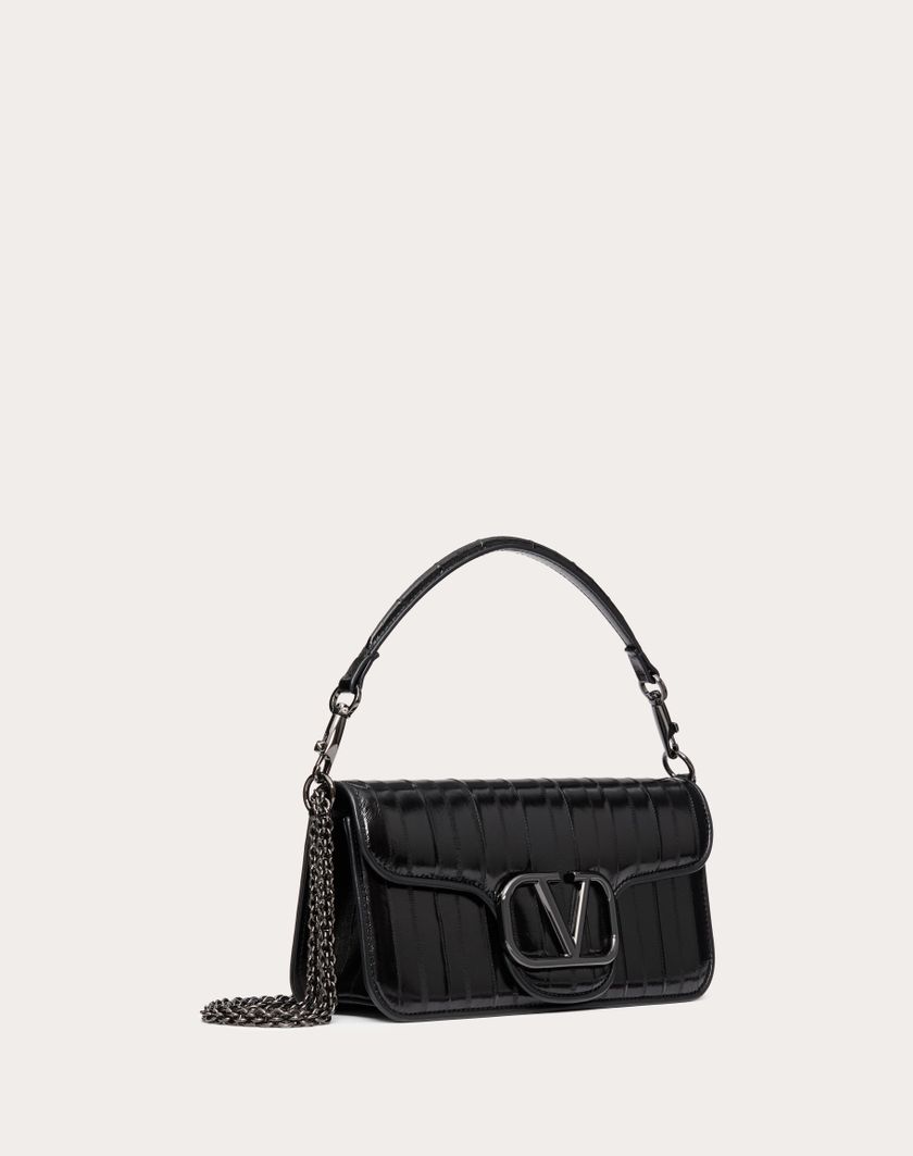 Valentino Handbags Borsa A Spalla Valentino Garavani Locò In Anguilla per Donna in Nero | Valentino IT Offerta