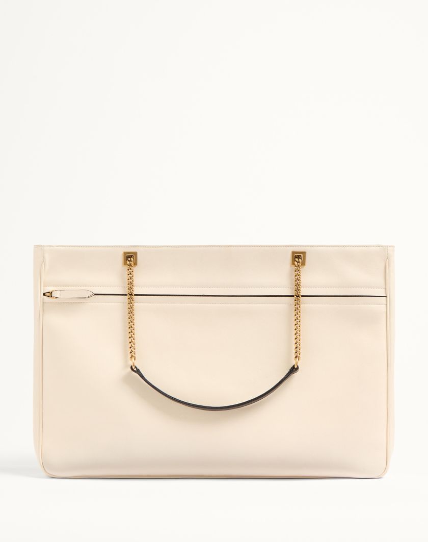 Valentino Handbags Borsa Shopping Grande Valentino Garavani Viva Superstar In Nappa per Donna in Nero/marrone | Valentino IT Vendita Economica