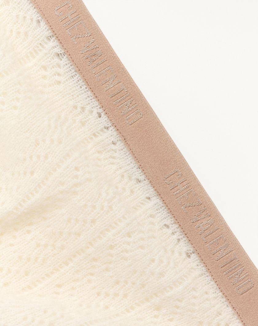 Valentino Handbags Collant In Mohair per Donna in Latte | Valentino IT Moda