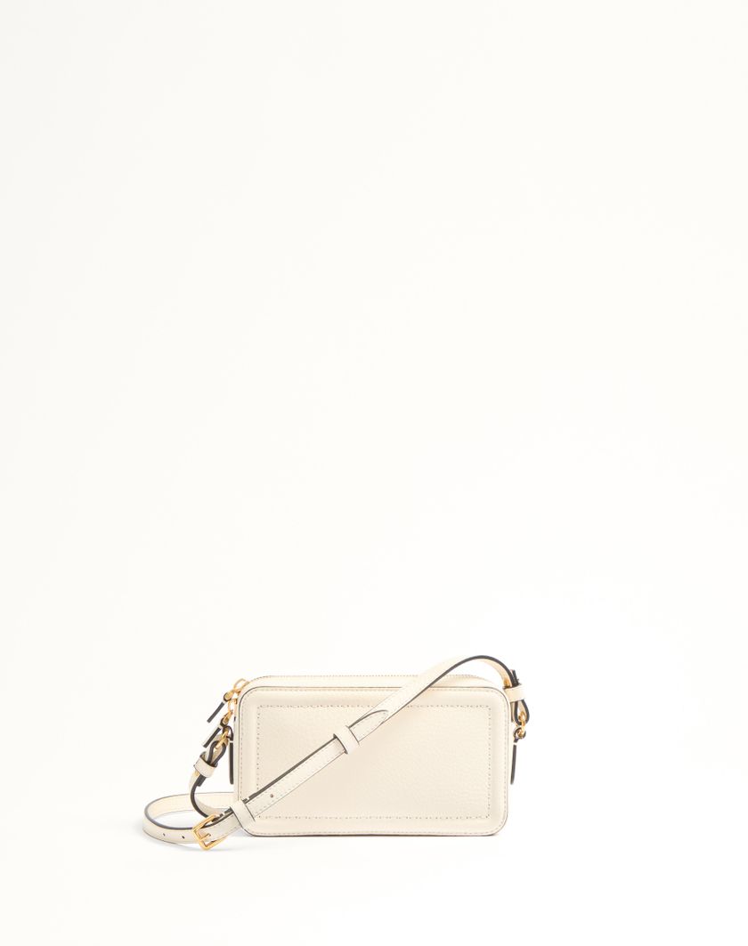 Valentino Handbags Mini Borsa A Tracolla Valentino Garavani Alltime In Vitello Granato per Donna in Mandorla | Valentino IT Moda