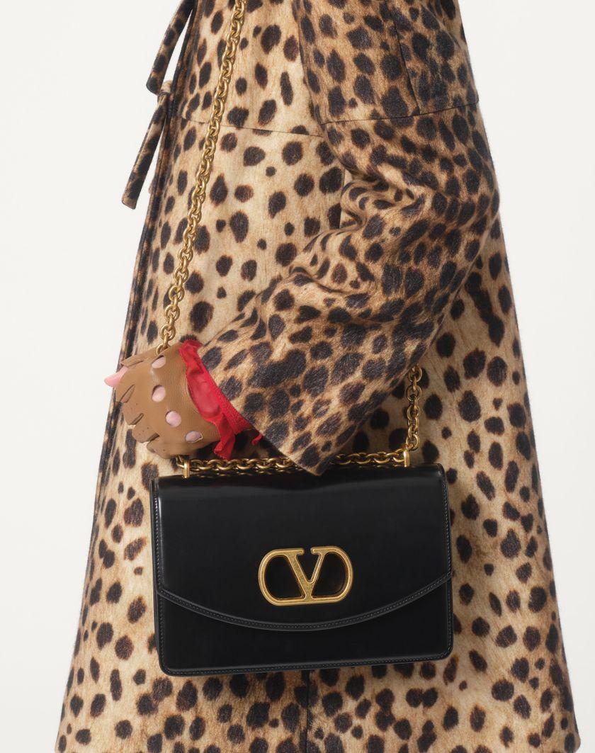 Valentino Handbags Cappotto In Panno Stampato Giaguaro Spots per Donna in Animalier | Valentino IT Promozione Limitata