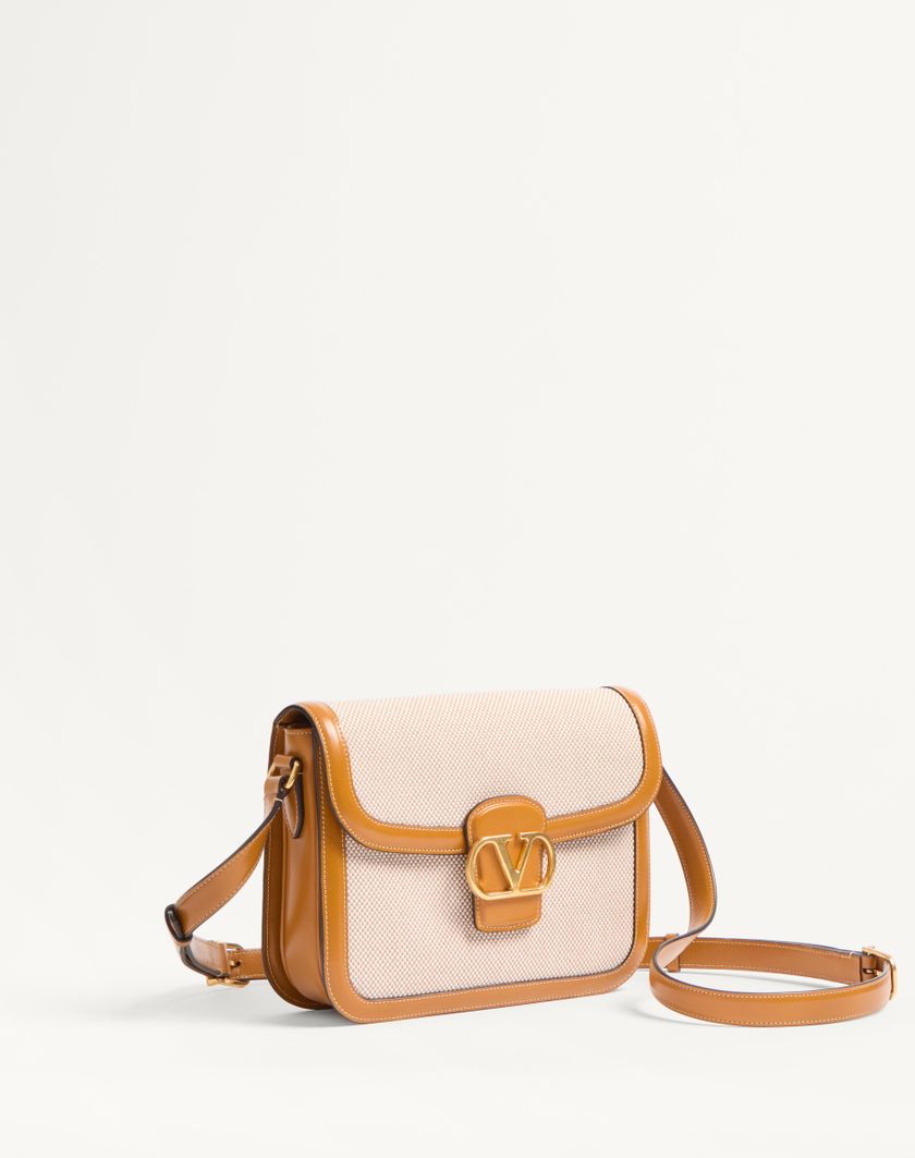 Valentino Handbags Borsa A Spalla Valentino Garavani 9to5 In Canvas per Donna in Beige | Valentino IT Convenienza