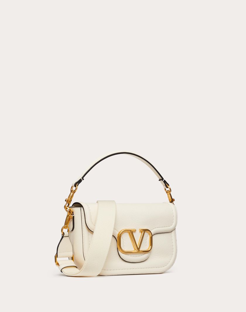 Valentino Handbags Borsa A Spalla Valentino Garavani Alltime In Vitello Granato per Donna in Mandorla | Valentino IT In Vendita