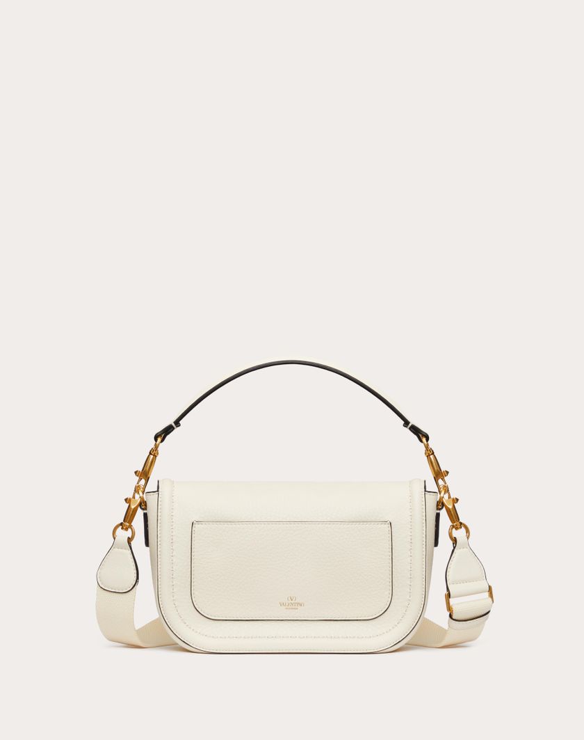 Valentino Handbags Borsa A Spalla Valentino Garavani Alltime In Vitello Granato per Donna in Mandorla | Valentino IT In Vendita