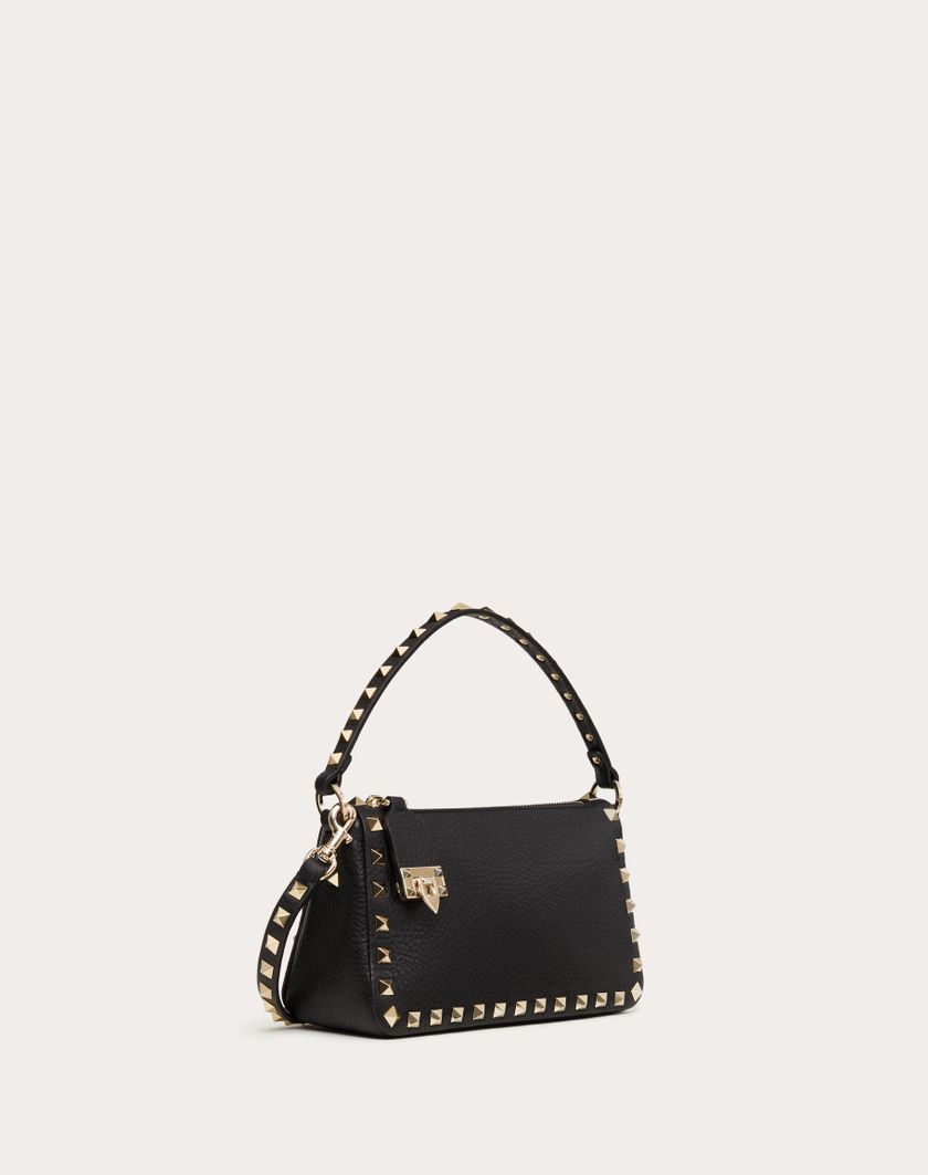 Valentino Handbags Borsa Piccola A Tracolla Rockstud In Vitello Granato per Donna in Light Ivory | Valentino IT I Più Venduti