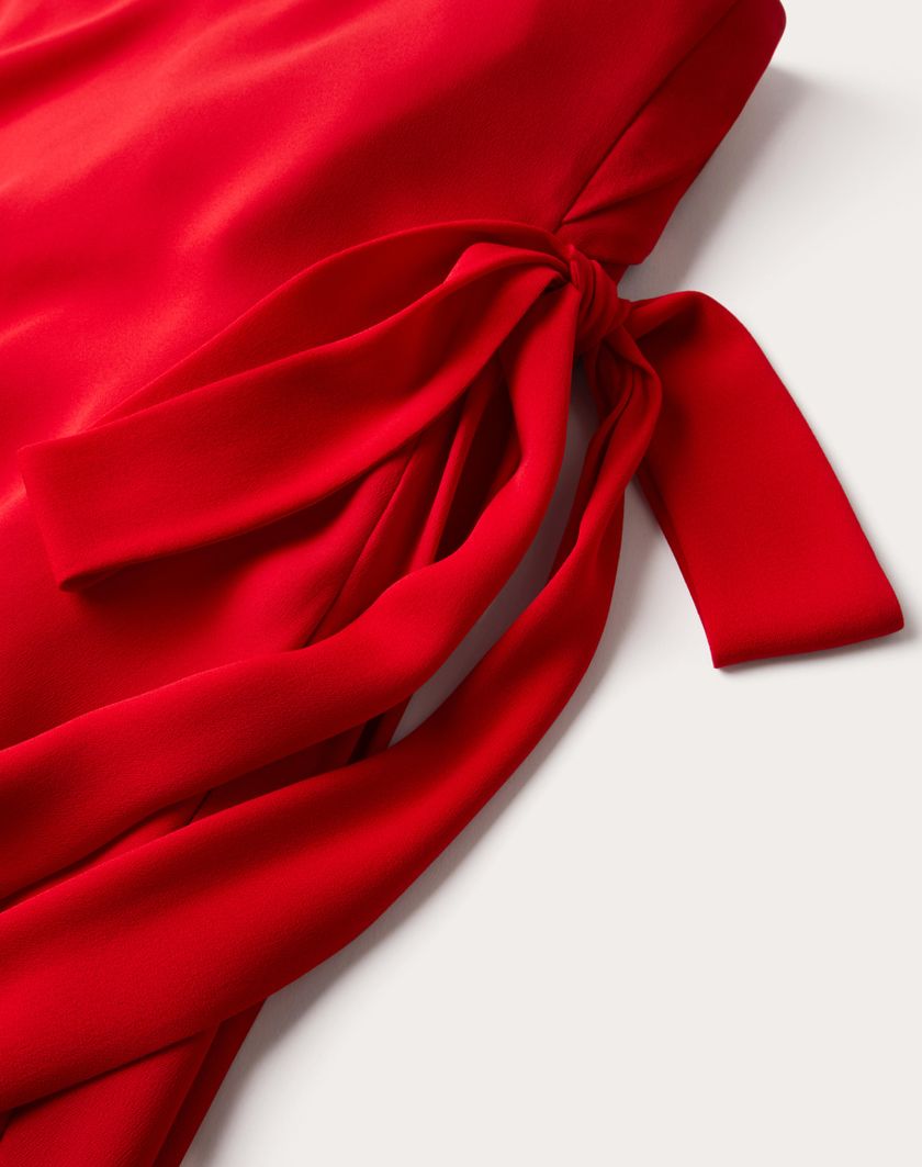 Valentino Handbags Abito Da Sera In Cady Couture per Donna in Rosso | Valentino IT Offerta