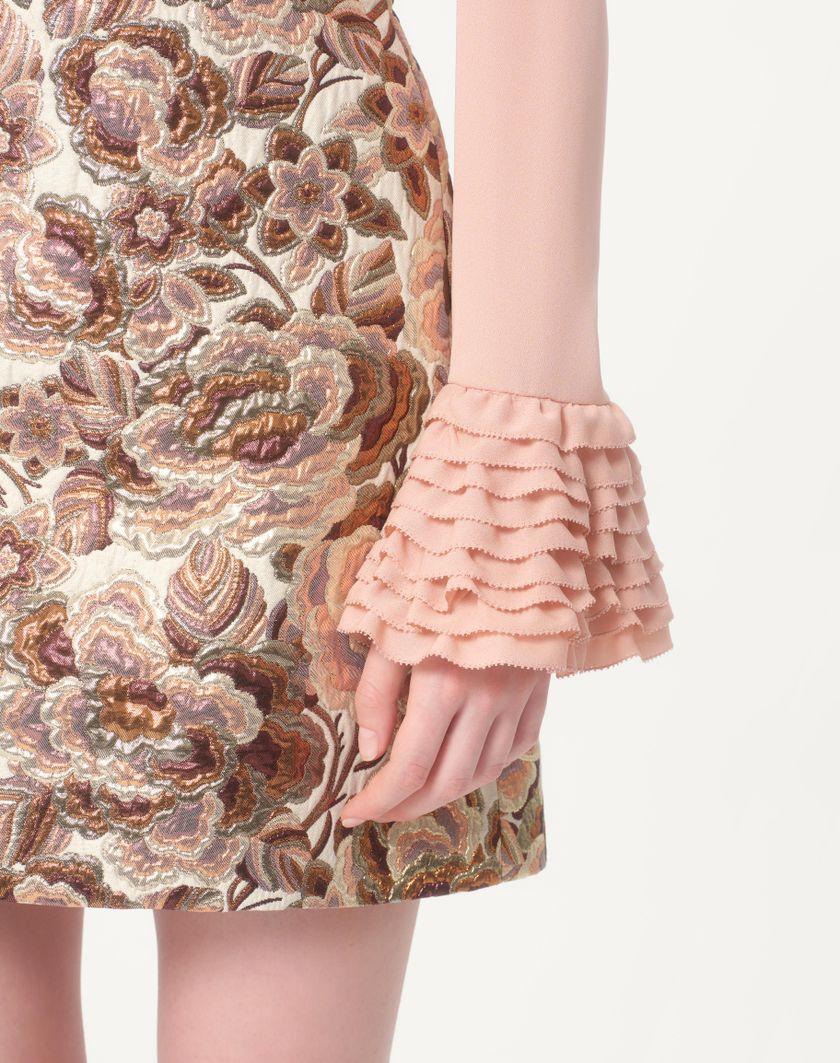 Valentino Handbags Camicia In Georgette per Donna in Rose Mist | Valentino IT In Linea