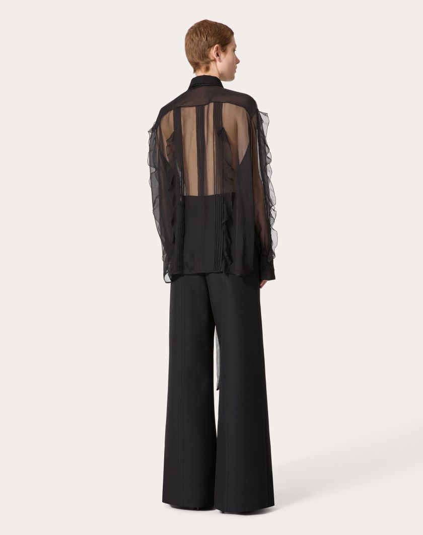 Valentino Handbags Camicia per Donna in Nero | Valentino IT Promozione