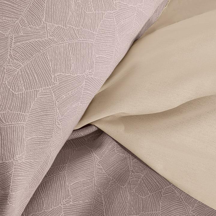 Zenoni & ColombiCompleto Lenzuola Matrimoniale con balza in Jacquard Giungla Tortora Lightning offer