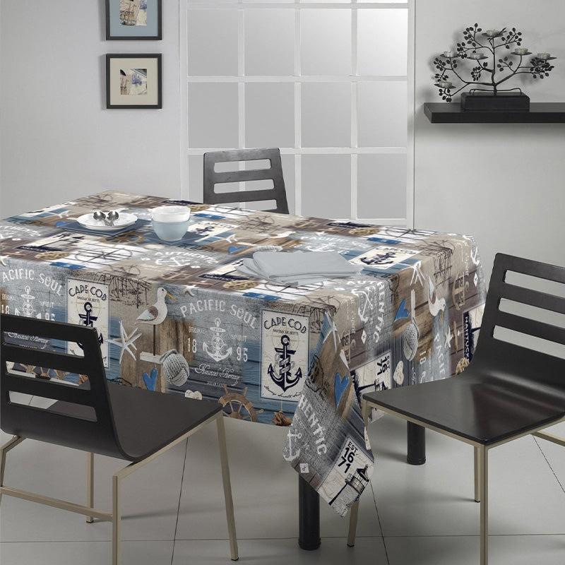 Zenoni & ColombiTovaglia con fantasia Mare 100% Cotone stampato
