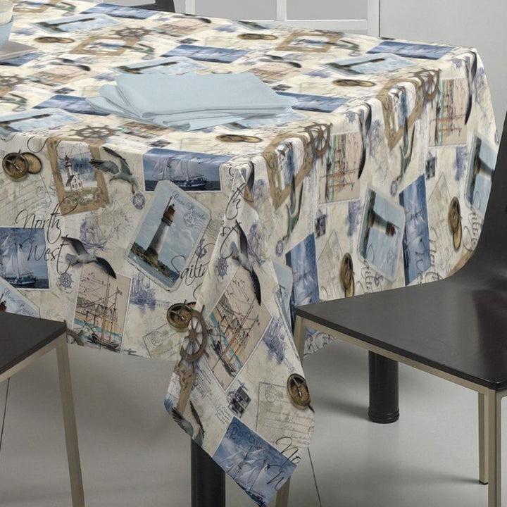 Zenoni & ColombiTovaglia con fantasia Cartolina 100% Cotone stampato Novità