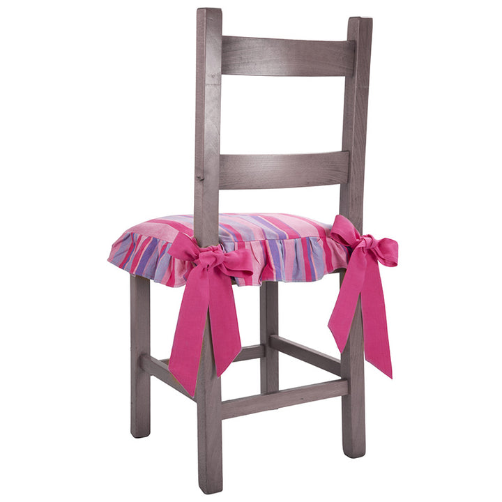 Zenoni & ColombiCopricuscino per sedia Provencal 100% cotone Fucsia Italia