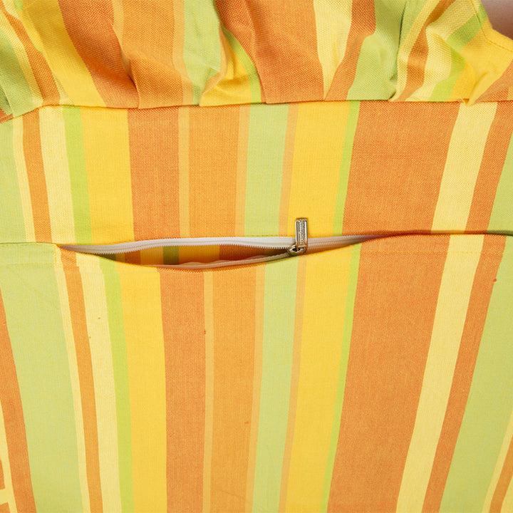 Zenoni & ColombiCopricuscino per sedia Provencal 100% cotone Giallo 2025