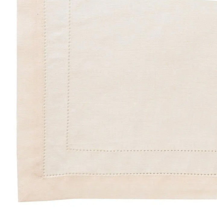 Zenoni & ColombiRunner ricamato a mano in Lino biologico Made in Italy St. Tropez Hotsell