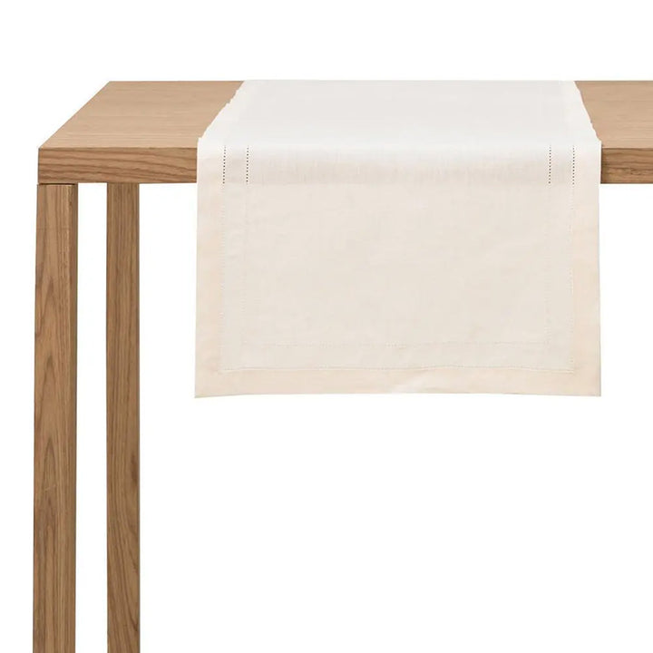 Zenoni & ColombiRunner ricamato a mano in Lino biologico Made in Italy St. Tropez Hotsell
