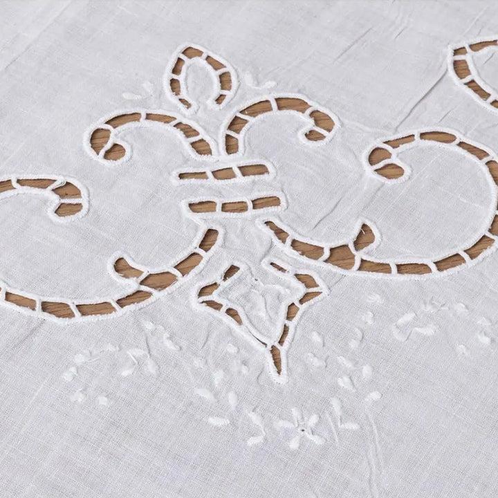 Zenoni & ColombiCentrotavola ricamato a mano in misto Lino e Cotone Made in Italy variante Toscano I Più Venduti