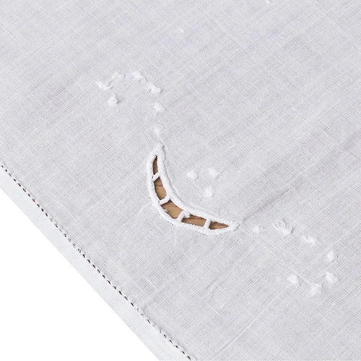 Zenoni & ColombiCentrotavola ricamato a mano in misto Lino e Cotone Made in Italy variante Toscano I Più Venduti