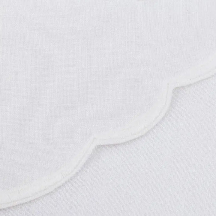 Zenoni & ColombiCentrino centrotavola rotondo ricamato a mano in puro cotone Made in Italy variante Sherwood Nuovo