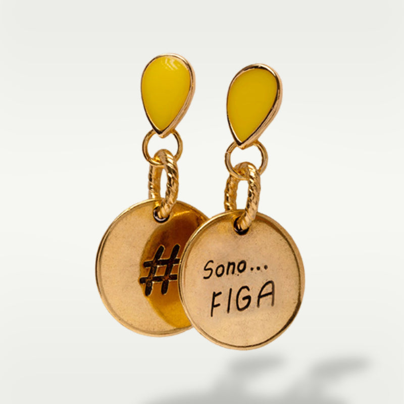 ALMALA ORECCHINO #SENTIMENT | GIALLO Promozione Limitata