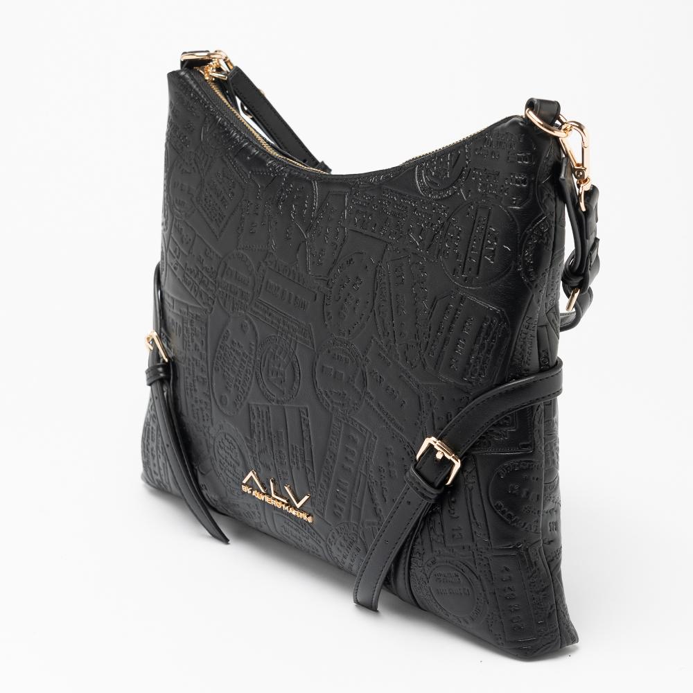 Alv by alviero martini Hobo Medium bag debossed passport ALV by Alviero Martini – ALVB9202 Shopping online