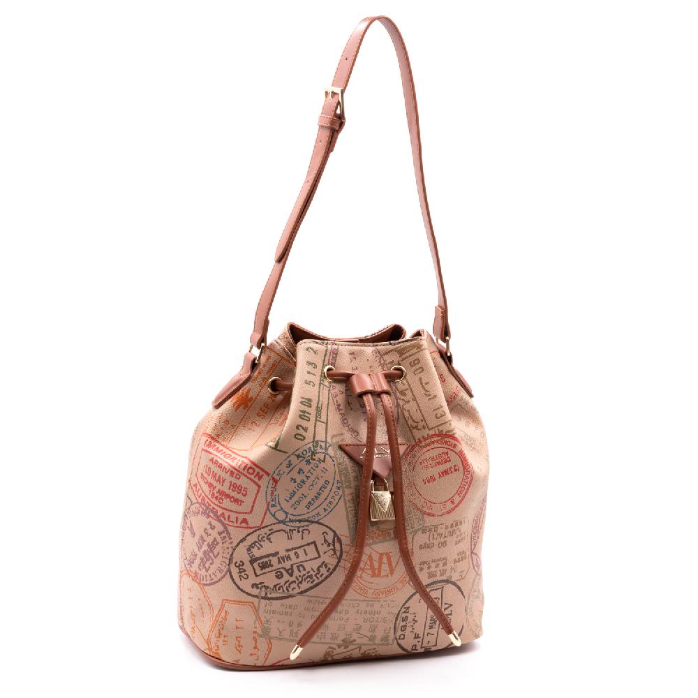 Alv by alviero martini Borsa a secchiello Big Logo – AL904B3211 Offerte