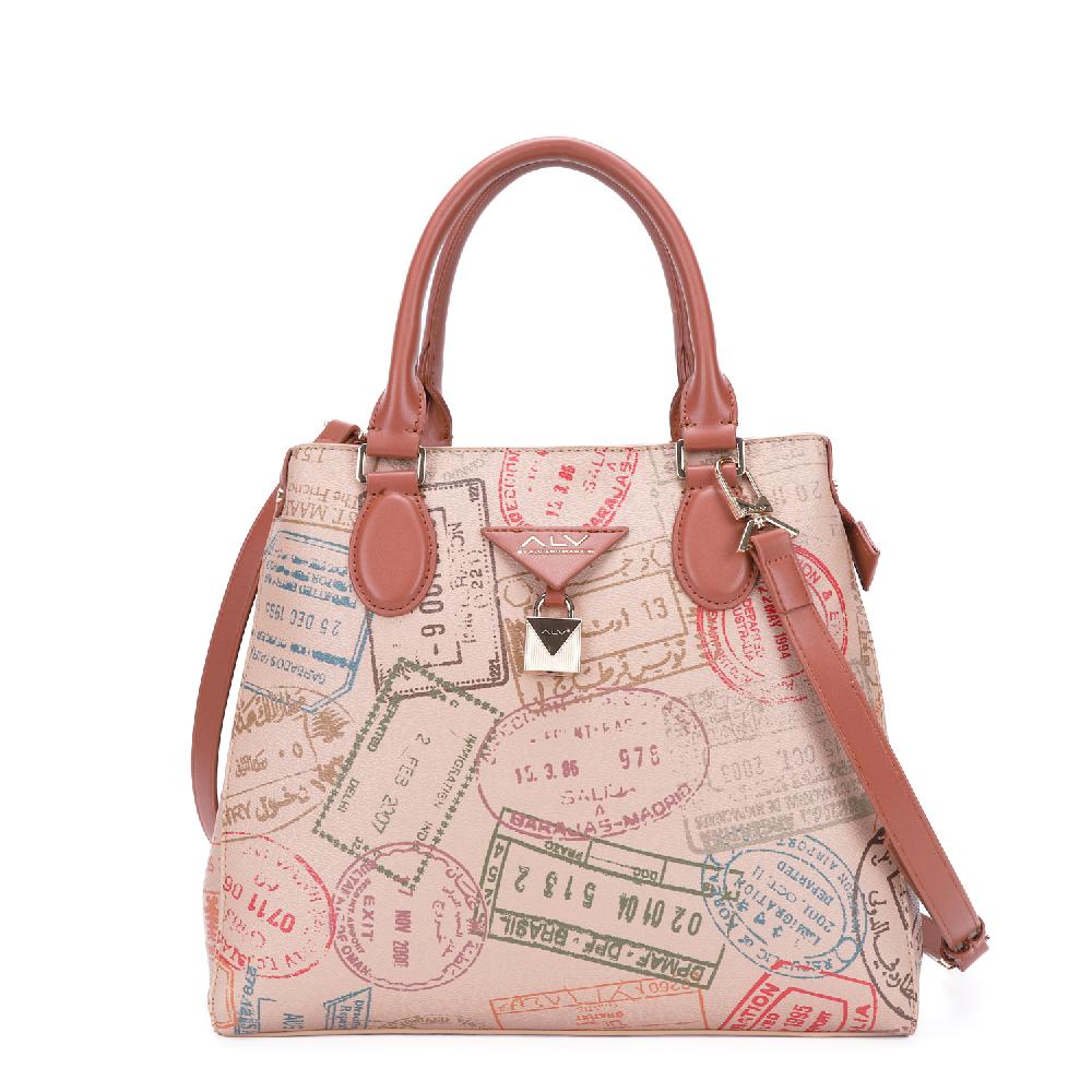 Alv by alviero martini Borsa a mano Big Logo – AL904B3202 Qualità Garantita