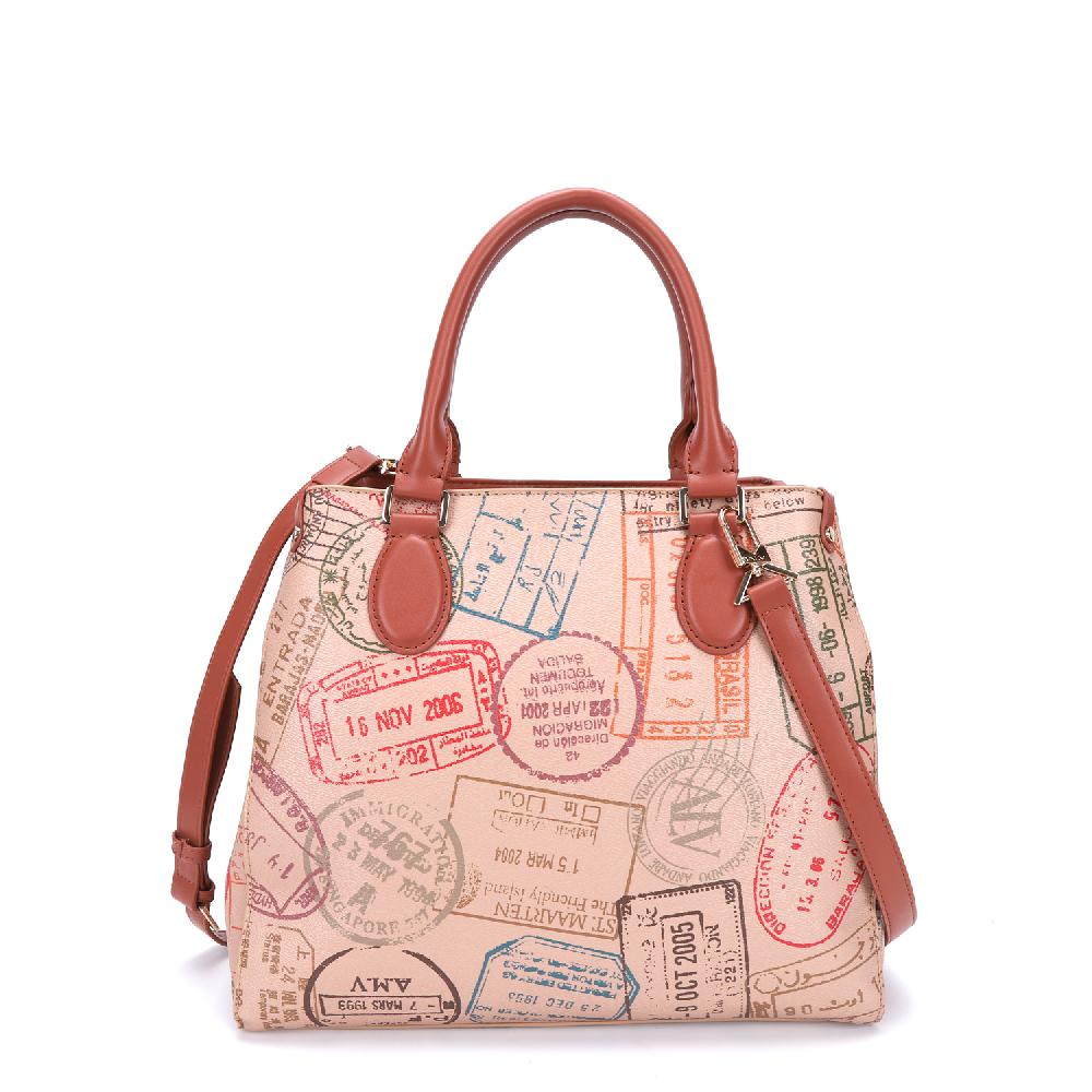 Alv by alviero martini Borsa a mano Big Logo – AL904B3202 Qualità Garantita
