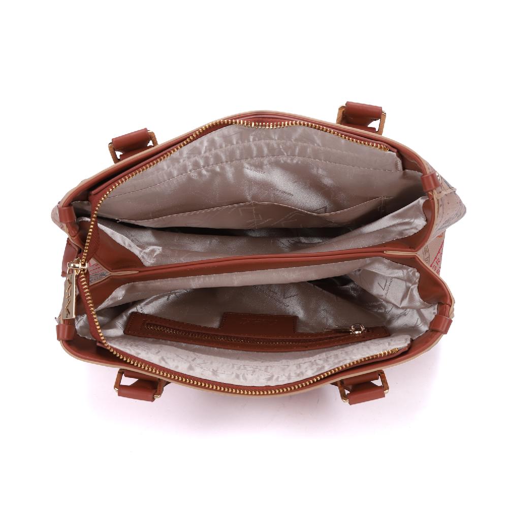 Alv by alviero martini Borsa a mano Big Logo – AL904B3202 Qualità Garantita
