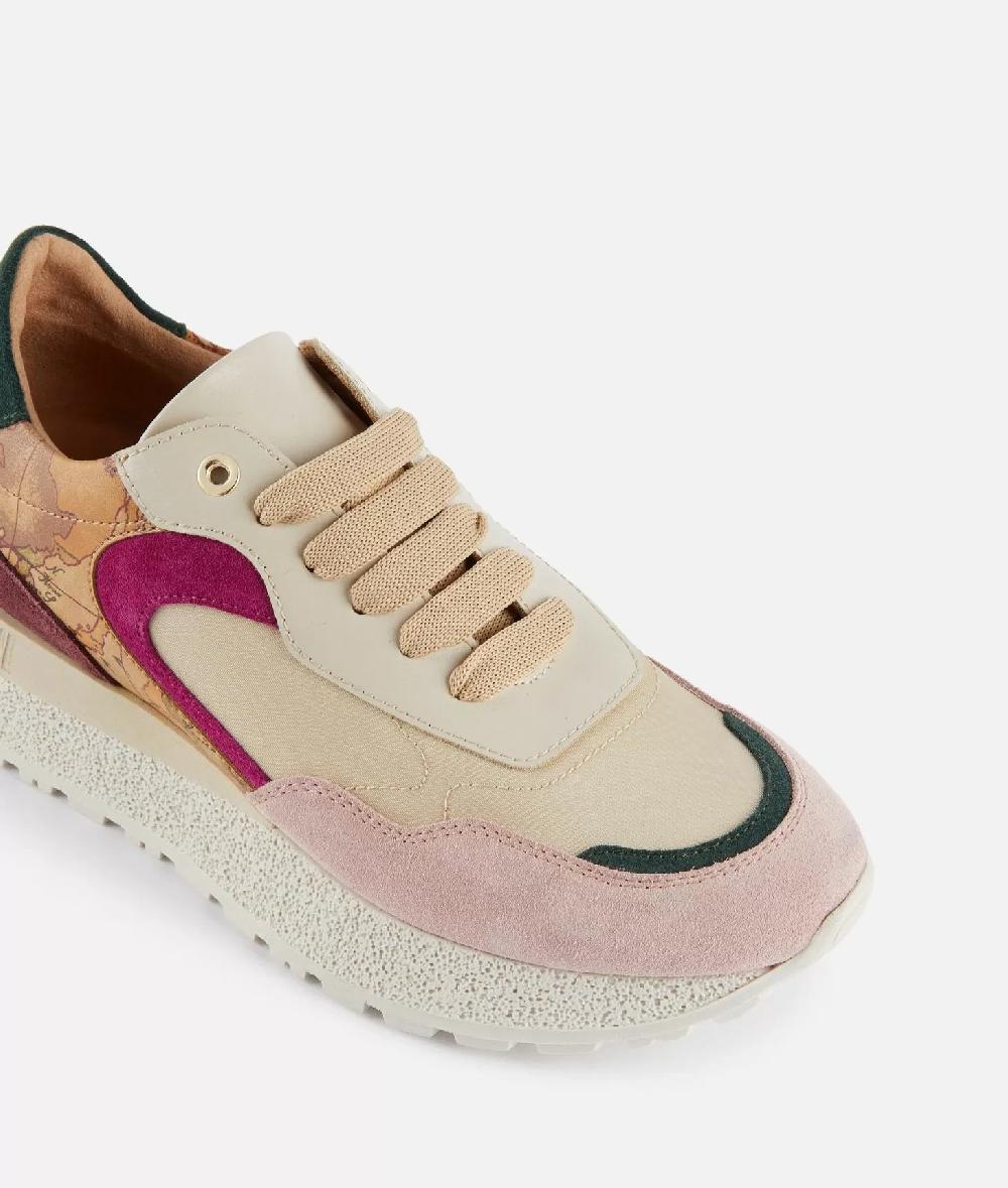 Alviero martini 1a classe Running in pelle scamosciata con mix materico Multicolor Grande vendita