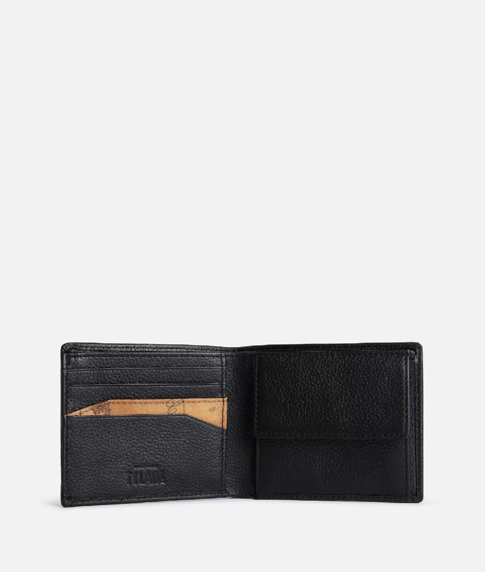 Alviero martini 1a classe Beta Leather portafoglio piccolo Nero Acquista Ora