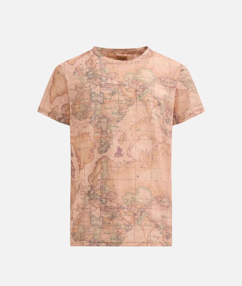 Alviero martini 1a classe T-shirt a maniche corte Geo Classic Saldi Di Fabbrica