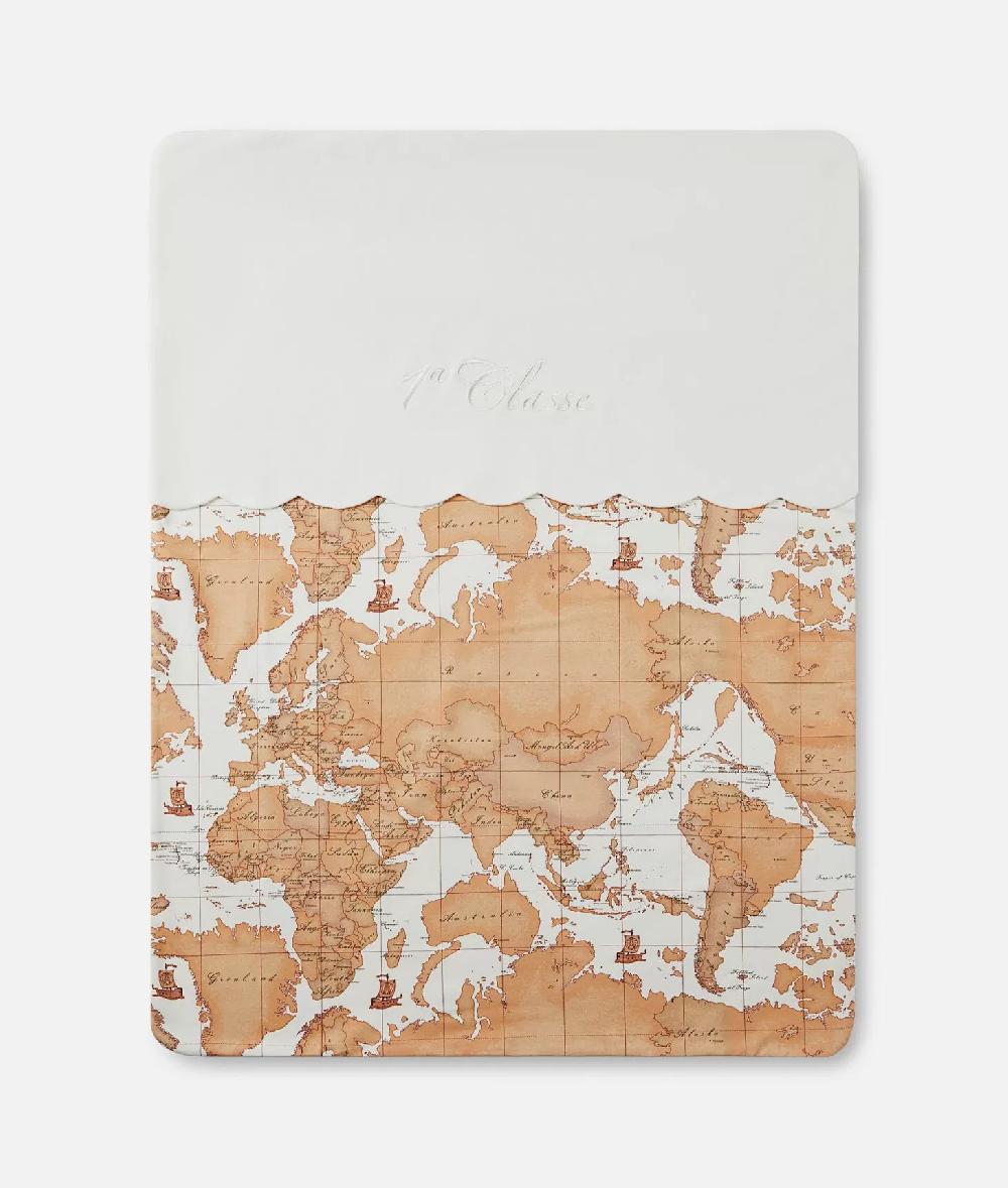 Alviero martini 1a classe Copertina con mappa Geo Classic Panna Nuovi prodotti