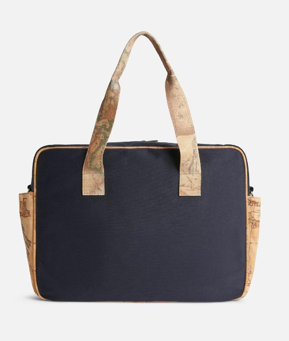 Alviero martini 1a classe Borsa per il cambio Geo Puzzle Blu Liquidazione