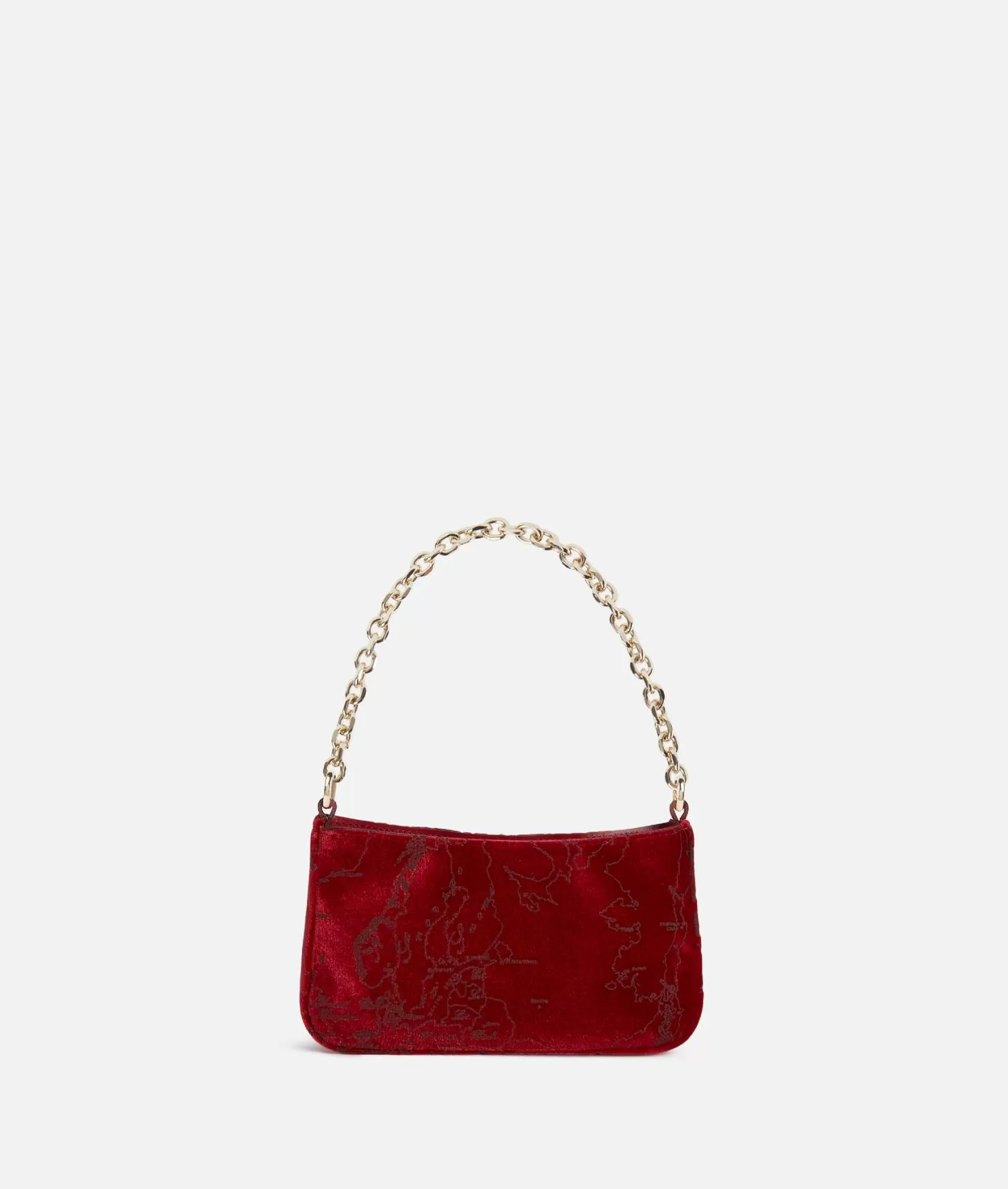 Alviero martini 1a classe Moments Bag pochette con tracolla e catena Rosso Ultimi due giorni