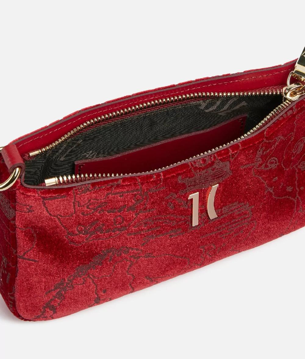 Alviero martini 1a classe Moments Bag pochette con tracolla e catena Rosso Ultimi due giorni